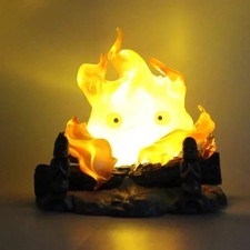 The Walking Castle Calcifer Anime Lamp - 12CM Figure Light with Box Collectible picture