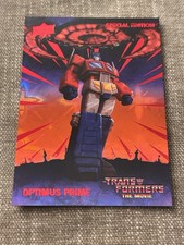 2026 Upper Deck Transformers Optimus Prime #1 Anniversary Red 1582/1986 picture