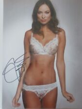 Olivia Wilde Signed 8 X 10 Photo Autograph Sexy Photo (COA) Included  picture
