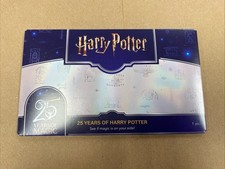 1 - Royal Dutch Mint Harry Potter 25 Years of Magic Silver SEALED picture