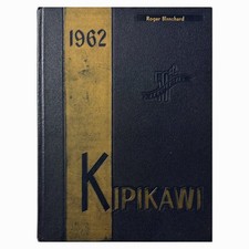 Vintage 1962 Washington Park High School Yearbook Kipikawi Annual Racine, WI picture