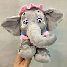 Disney MRS JUMBO the Elephant Dumbo's Mom 14in Grey Pink Soft Plush picture