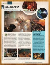 2009 Bioshock 2 Xbox 360 PREVIEW Print Ad/Poster Video Game Promo Wall Art 00s picture