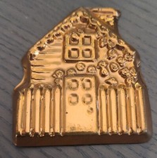 Vintage Home Cottage Copper Color Plastic Refrigerator Magnet picture