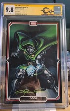 Dungeons of Doom #1, CGC SS 9.8, Frame Variant, Signed Clayton Crain ( 2026) picture