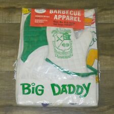 Vintage 1950s BIG DADDY BBQ Barbecue Apparel Men's Set Parvin Creations No. 993 picture