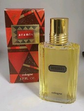 Vintage Aramis For Men Cologne Splash 1.7oz 50ml 1980s In Red Gold Box Unused picture