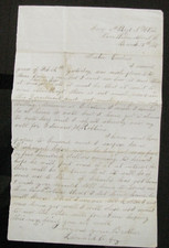 CIVIL WAR WILMINGTON NORTH CAROLINA DOUBLE LETTER 4TH NEW HAMPSHIRE SOLDIER 1865 picture