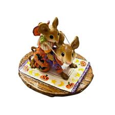 Wee Forest Folk Retired Artist OAK Halloween Rough Rider picture