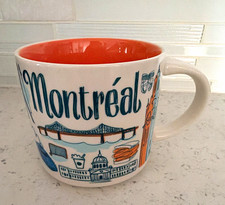 Starbucks Been There Series Montreal Across the Globe 2018 Mug White/Orange picture