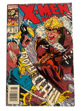 X-MEN ADVENTURES #6  Season One - CLASSIC WOLVERINE vs. SABRETOOTH BATTLE picture