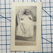 RPPC Vintage Artura Real Photo Postcard Baby Portrait Early 1900s picture