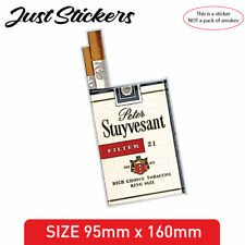 PETER STUYVESANT-Vintage-Cigarette-Bumper-Sticker-for-car,-toolbox,-fridge,-wind picture