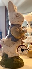 Antique Concrete Peter Rabbit Statue  picture