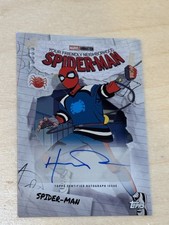 Topps 2026 Marvel Neon Spider-Man Hard Signed Auto Hudson Thames SVA-HT picture