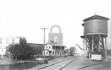 Railroad Train Station Depot Water Tower Monon Indiana IN - 4x6 Reprint picture