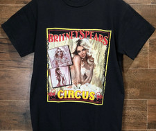 Vintage Britney Spears Circus Tour Shirt Black Unisex S-234XL picture