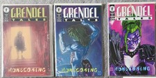 Grendel Tales Homecoming #1,2,3 Complete Set 1-3 Matt Wagner Dark Horse 1994 VF+ picture