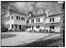 Photo:Upper Marlboro MD Digges-Sasscer House 1900s Rear View Historic Home picture