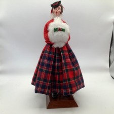 Simpich Paper Label Girl Caroler picture