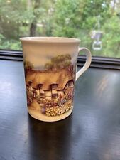 Cottage Garden Coffee Tea Mug Cup, Doug Hague  VTG Cottagecore Flowers Handle 💐 picture
