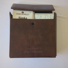 VTG Rand McNally Map Collection And Case 39 Maps Total + Yosemite State Park Map picture