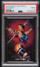 1992 SkyBox Marvel Masterpieces Promos Psylocke PSA 9 MINT qy4 picture