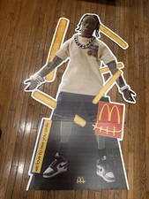 Travis Scott x McDonald's Cactus Jack Cutout Poster Merchandise 6-Foot picture