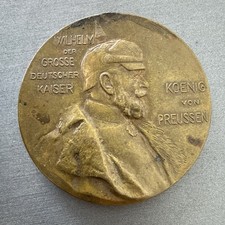 Original Pre WWI German Kasier Wilhelm Commemorative Centenary Medal picture