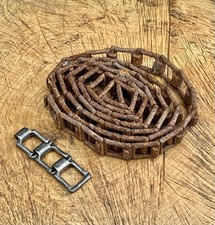 Square Link Chain Barn Farm Machinery Industrial Steampunk Flat~Leys Of Derby(B1 picture