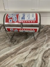 Budweiser The Big Can Do Barbecue Grill & Smoker Looks Metal Vintage Tailgate picture