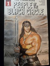 People of the Black Circle 1, Blank Variant Sketch By Daniel Crutcher, Conan picture