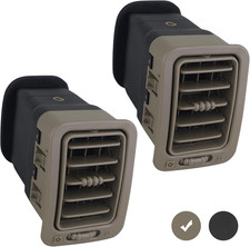 Dash A/C Air Vent Passenger Side (Tan) Compatible with 1999-2007 Chevrolet Chevy picture