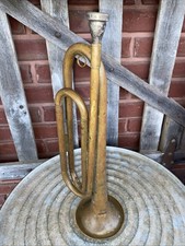 Vintage Official Boy Scout of America Brass Bugle USA by Rexcraft Olds 3 picture