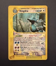Pokemon 2003 Kingdra Crystal 148/147 Holo Secret Aquapolis English Wotc picture