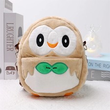 Rowlet Shoulder Bag Kawaii Plush Crossbody Soft Anime Bag mini essentials bag picture