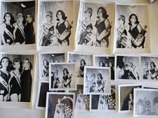 Kathryn Lee Hage Beauty Queen Miss California USA W/ Jeanne Venables 1964 1965 picture