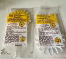 Vintage lead-free Amoco Daisy promo Flower seeds & stick on Daisy NOS Sealed picture