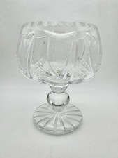 Large Crystal Compote, Glass Footed Bowl, Candy Dish  picture