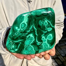 2.71LB Natural Polished Malachite Mineral freeform specimen Reiki Stone picture