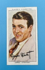 1938 Player & Sons Film Stars 3rd Series #45 Jimmy Stewart NM-MT OR BETTER picture