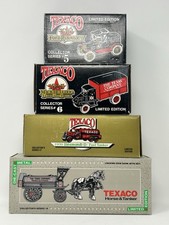 Ertl Texaco Die Cast Coin Bank Lot Of 4 NIB 9740VO 9040VO 9330VO 9390VP picture