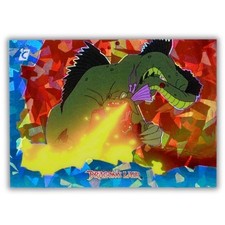 2024 Cardsmiths Dragons Lair “Burning Down the House” Aquamarine Gemstone /15 picture