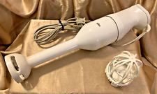 Braun Variable Speed Immersion Blender Mixer #4166 TESTED WORKING 6 Speed SPAIN picture