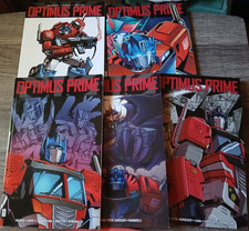 Transformers Optimus Prime TPB Vol 1 2 3 4 5 Complete Set IDW Comic Barber OOP picture