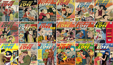 1958 - 1967 Teen-Age Love Comic Book Package - 18 eBooks on CD picture