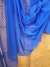 3 Yards 60 Wide Blue 4 Way Stretch Stretch Netting Fabric costumes dancewear ect picture