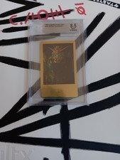 Mobile Suit Gundam F91 Movie Gold Phone Card Graded 8.5 Beckett BGS  picture