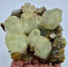 2.1 LB Extraordinary Cubic Fluorite With Calcite From Pakistan picture
