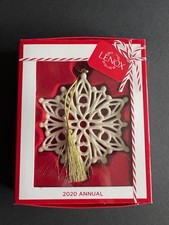 LENOX 2020 SNOW FANTASIES SNOWFLAKE ORNAMENT MIB picture